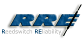 Manufacture Logo for Reed Relays and Electronics